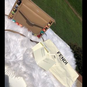 🌈⚡️FENDI RAINBOW STUD POUCH CROSSBODY⚡️